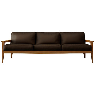 Case Stanley Large Leather Sofa Mole